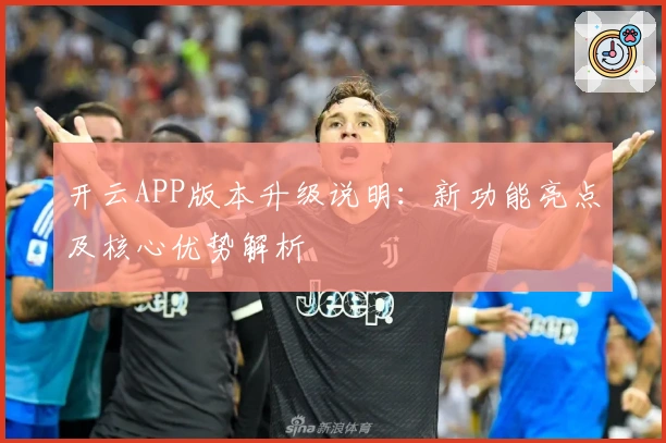 开云APP版本升级说明:新功能亮点及核心优势解析